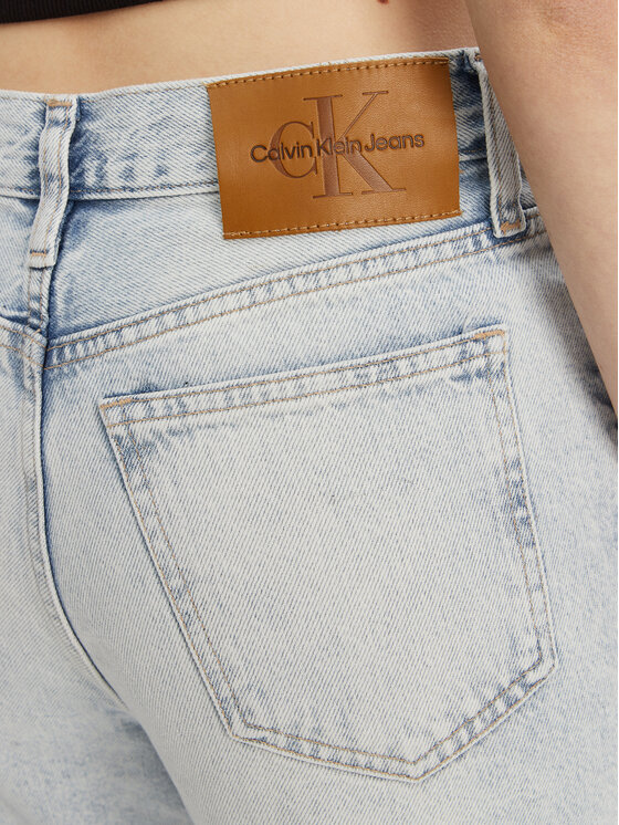 Calvin Klein Jeans Calvin Klein Jeans Jeans hlače J20J225132 Modra Straight Fit
