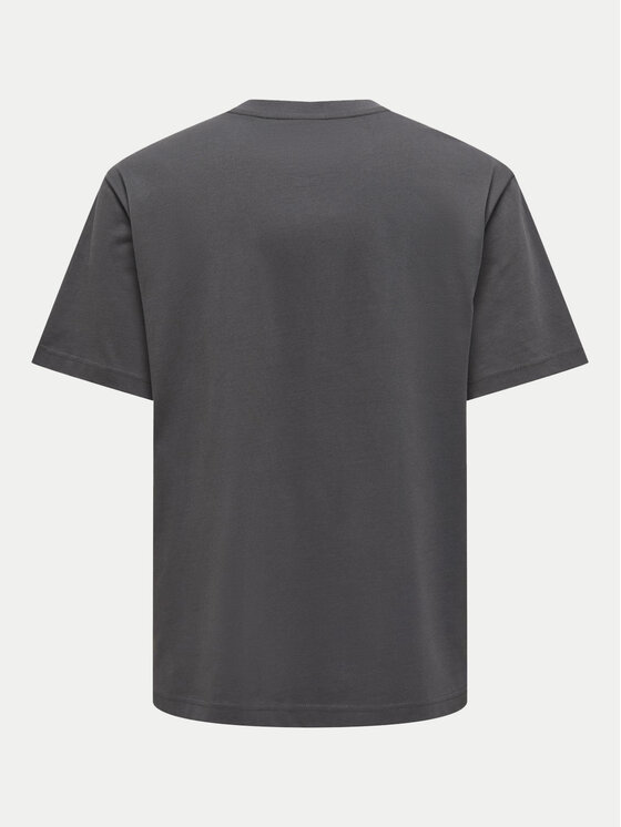 Only & Sons Only & Sons T-shirt Fred 22022532 Siva Relaxed Fit