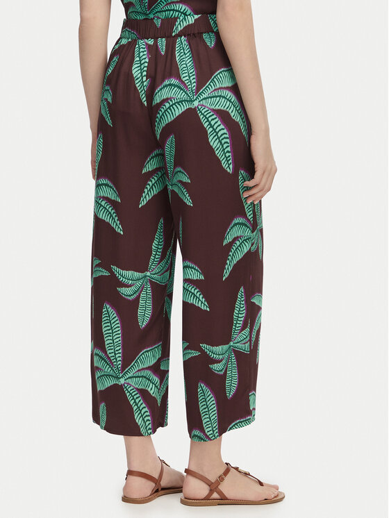 LOLA CASADEMUNT LOLA CASADEMUNT Pantaloni di tessuto LS2614055 Marrone Relaxed Fit