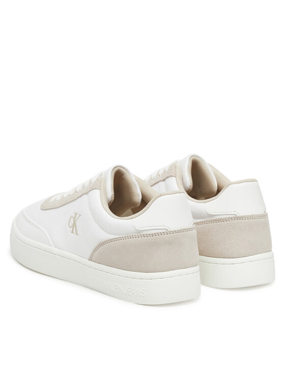 Calvin Klein Jeans Calvin Klein Jeans Snīkeri Classic Cupsole Mg Canvas YM0YM01218 Balts