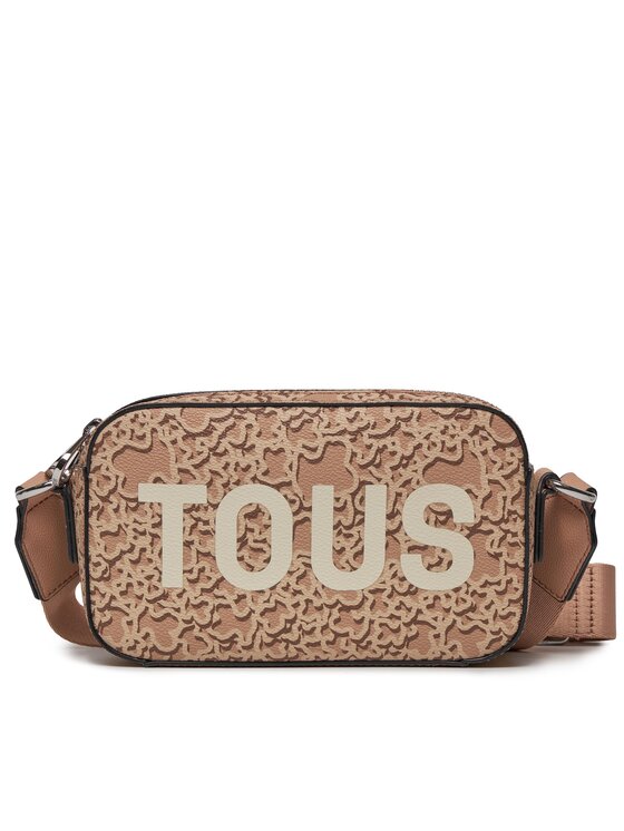 TOUS logo beige and brown sold waist bag