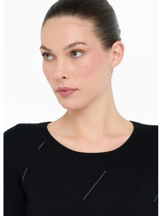 Liu Jo Liu Jo Vestito da giorno TF5304MS63L03N66 Nero Regular Fit