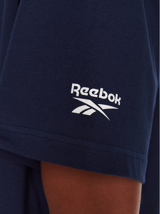 Reebok Reebok T-Shirt RK25153CCM Tmavomodrá Regular Fit