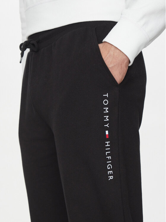 Tommy Hilfiger Tommy Hilfiger Спортивні штани UM0UM03348 Чорний Regular Fit