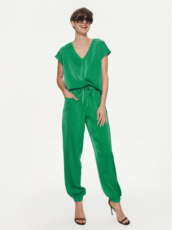 Vero Moda Vero Moda Majica Marys Dana 10300421 Zelena Regular Fit