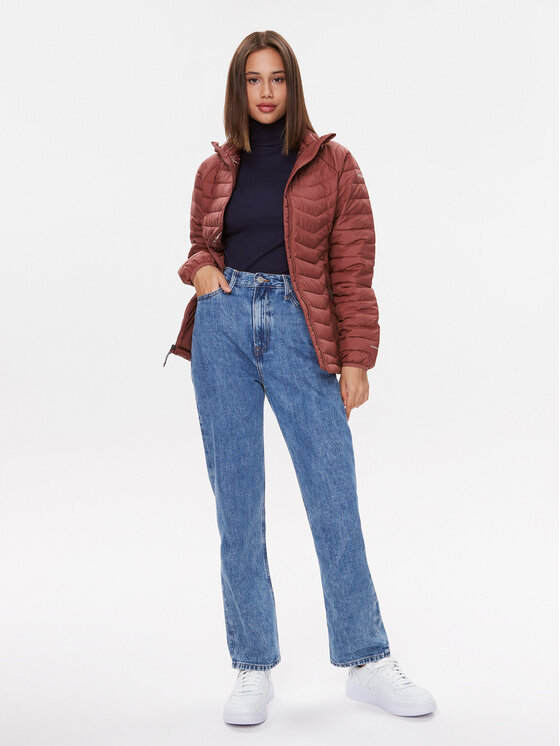 Columbia Columbia Prijelazna jakna Powder Lite™ Jacket Crvena Regular Fit