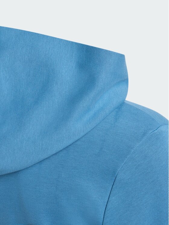 adidas adidas Bluza 159924 Błękitny Loose Fit