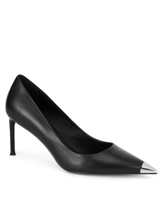Eva Minge Eva Minge Pantofi cu toc subțire LIA-V1538-315-2 Negru