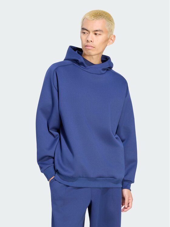 adidas adidas Bluza 170865 Granatowy Loose Fit