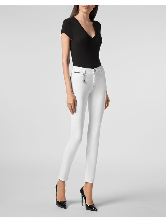PHILIPP PLEIN PHILIPP PLEIN Jeggings 6279 Bianco