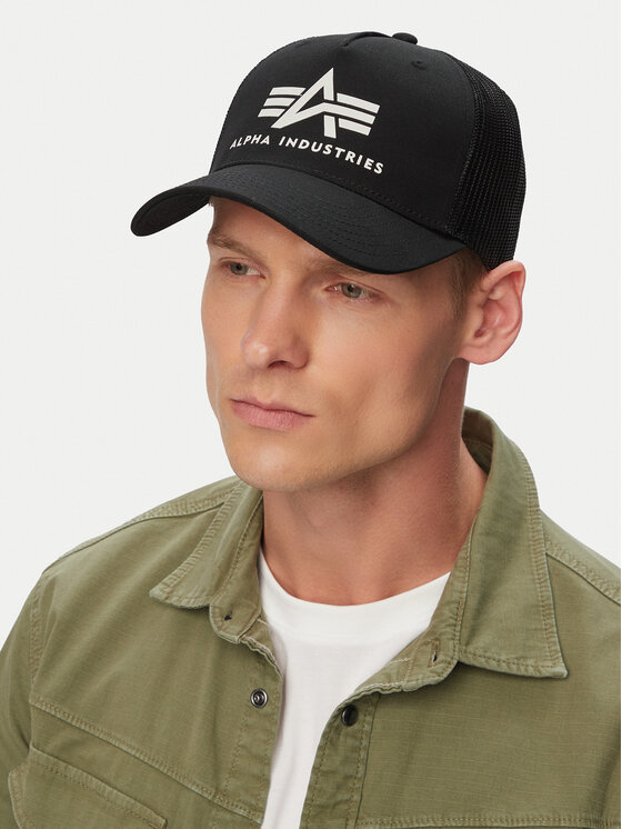 Alpha Industries Alpha Industries Бейсболка Basic Trucker Cap 186902 Чорний