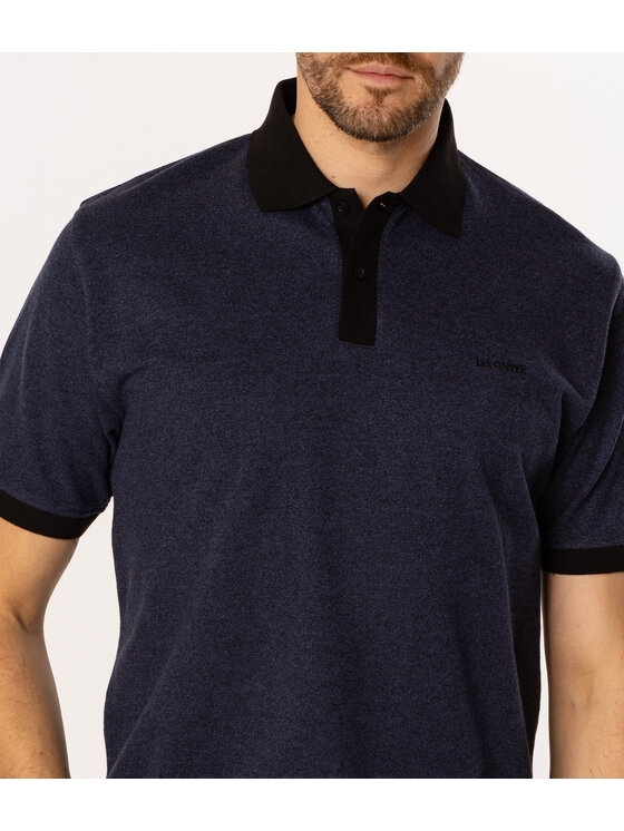 Lee Cooper Lee Cooper Polo TAMI 5031 Granatowy Regular Fit