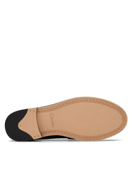Clarks Clarks Mocasini Straven Edge 26181270 Negru