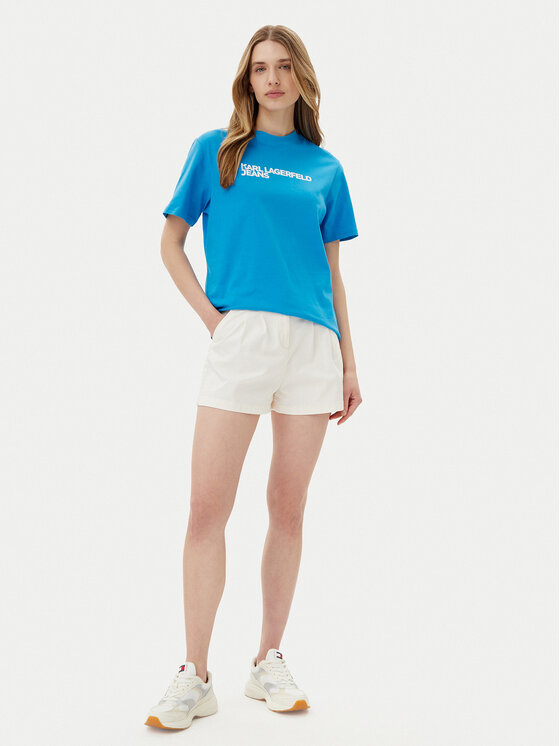 Karl Lagerfeld Jeans Karl Lagerfeld Jeans T-Shirt A1W17005 Μπλε Relaxed Fit