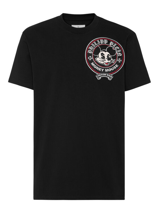 PHILIPP PLEIN PHILIPP PLEIN T-Shirt 23507 Czarny Regular Fit