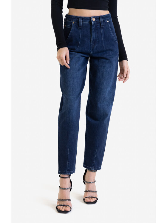 RJ Rocks Jeans RJ Rocks Jeans Jeansy Alice Granatowy Chino Fit