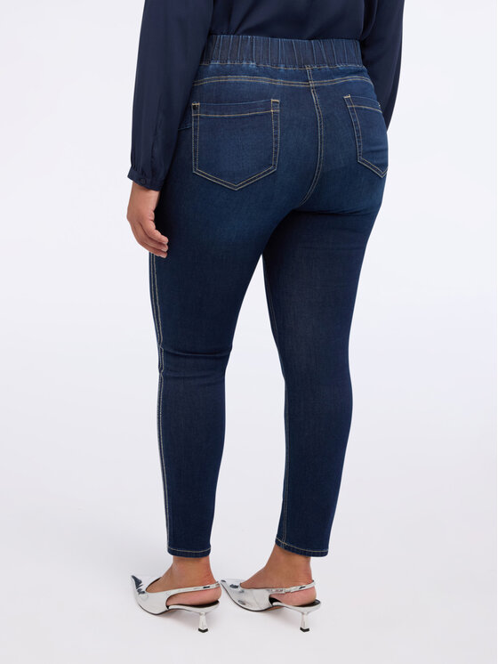 Fiorella Rubino Fiorella Rubino Jeansy P420T005029N034 Niebieski Skin Fit