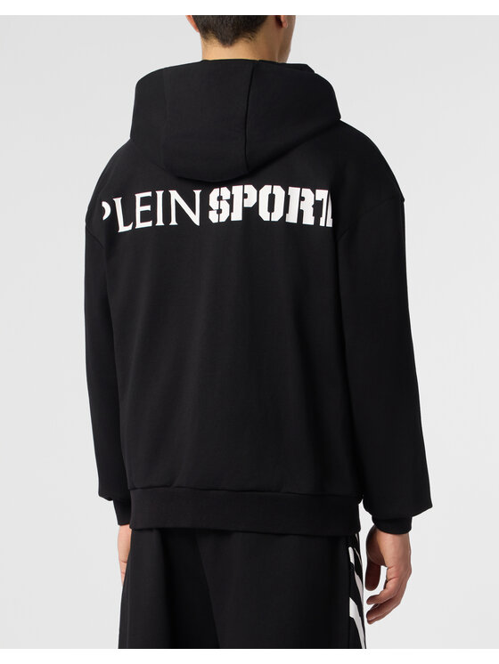 Plein Sport Plein Sport Bluza 28319 Czarny Athletic Fit