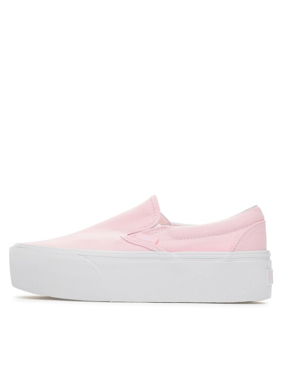 Vans Sneakers aus Stoff Ua Classic Slip On Stackform VN0A7Q5RZXK1 Rosa Modivo