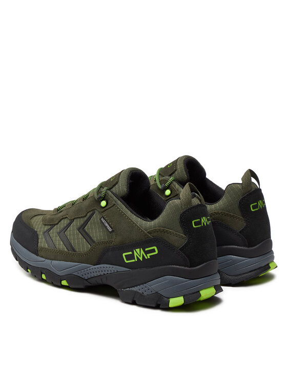 CMP CMP Bakancs Melnick Low Trekking Shoes WP 3Q19657 Zöld
