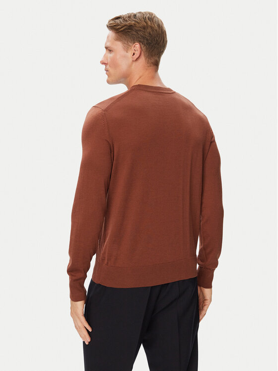 BOSS BOSS Sveter H-Melba-L 50571907 Hnedá Regular Fit
