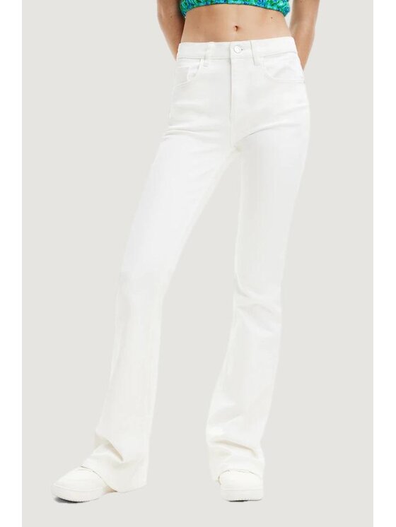 Desigual Desigual Jeans DENIM LUNA Bianco Slim Fit