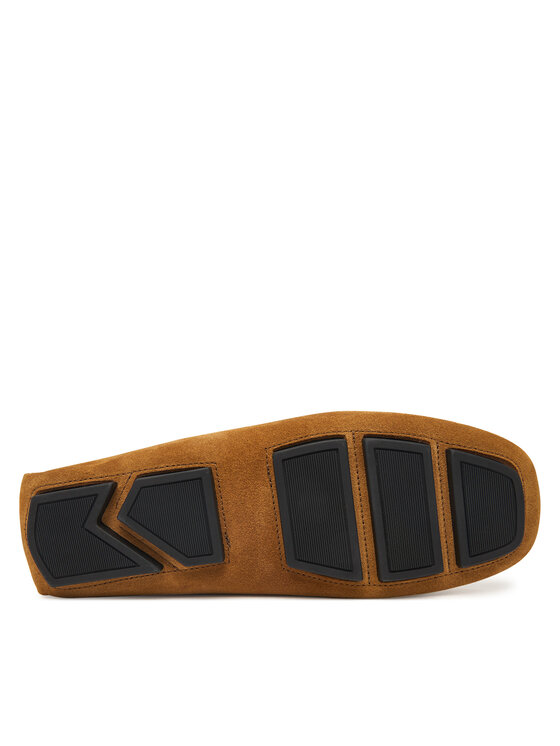 Calvin Klein Calvin Klein Mocasini Square Driver Suede HW0HW02844 Maro