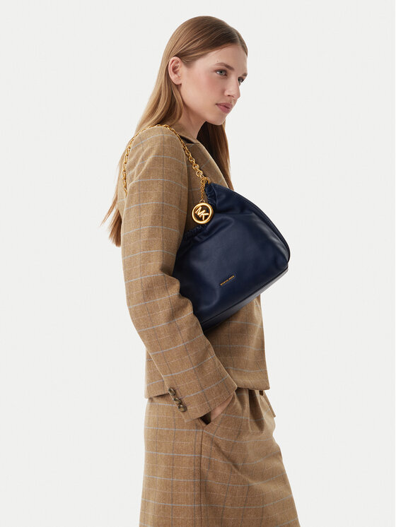 MICHAEL Michael Kors Geantă Indie 32S6A50C6L Bleumarin