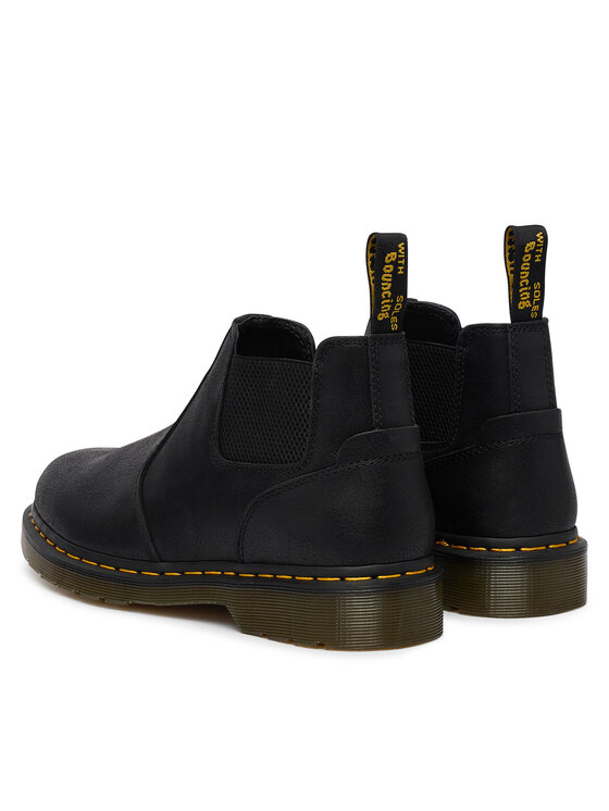 Dr. Martens Dr. Martens Členková obuv s elastickým prvkom 2976 Lo Chelsea Boot DM40587001 Čierna