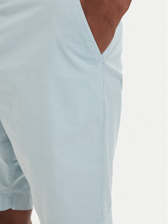 KARL LAGERFELD KARL LAGERFELD Bavlnené šortky 265320 562802 Modrá Regular Fit