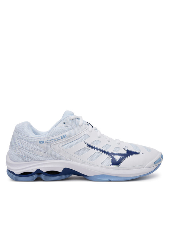 Încălțăminte pentru sporturi de interior Mizuno Wave Voltage 2 V1GA2460 Alb