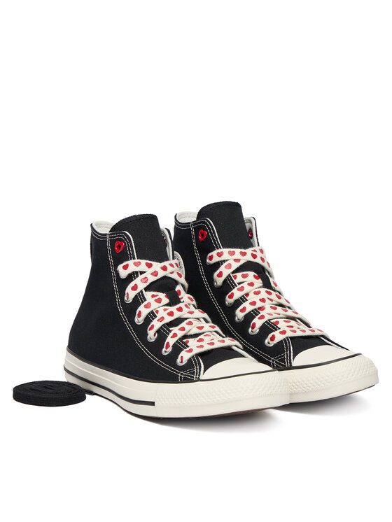 Converse Converse Кеди Chuck Taylor All Star Hearts A19064C Чорний