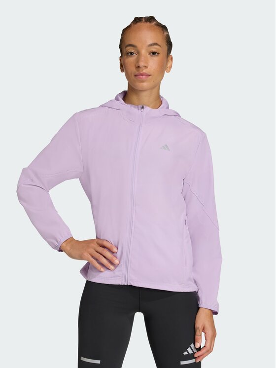 adidas adidas Kurtka do biegania Run It Jacket Fioletowy Regular Fit