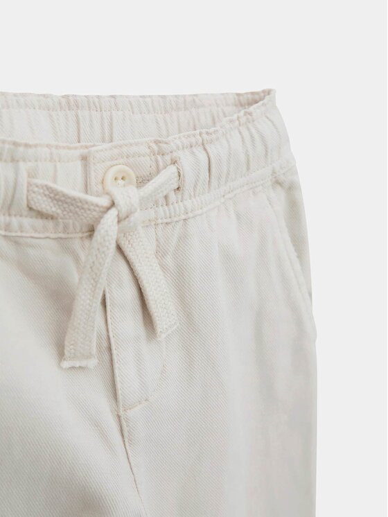 Guess Kids Guess Kids Pantaloni di tessuto 173141 Bianco Regular Fit