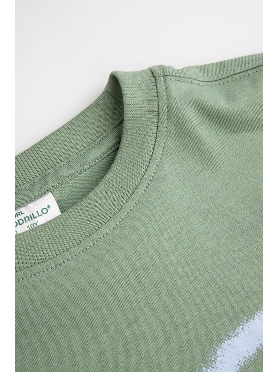 Coccodrillo Coccodrillo T-Shirt ZC6143202FGJ-027 Khaki Regular Fit
