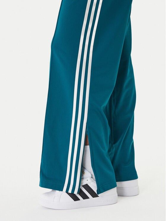 adidas adidas Pantaloni trening Firebird KG3701 Verde Loose Fit