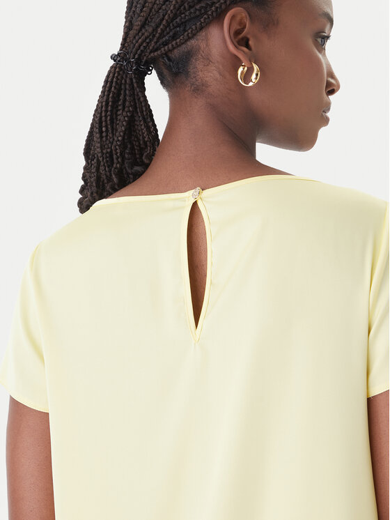 Rinascimento Rinascimento Blusa CFC0127880003 Giallo Regular Fit