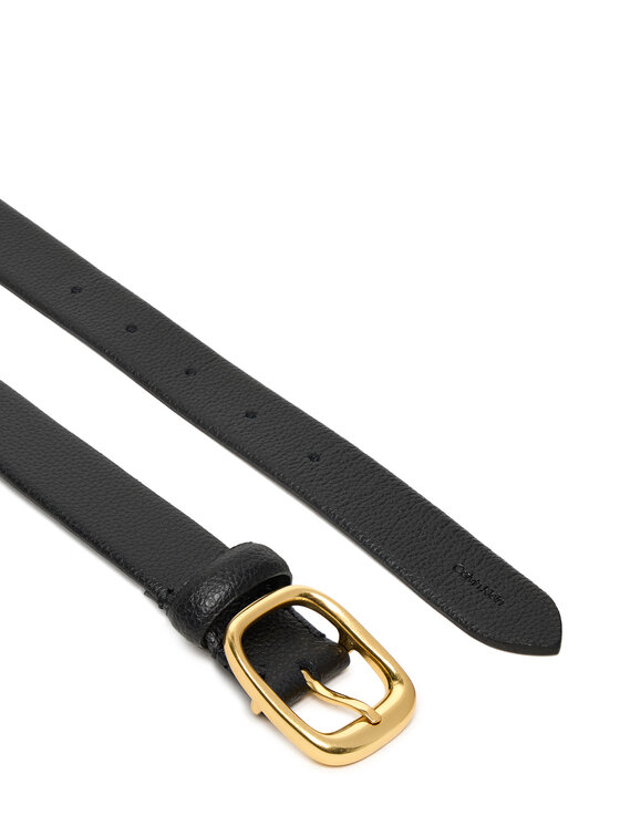 Calvin Klein Calvin Klein Ženski remen Chuncky Bukle Caviar LV04F7023G Crna