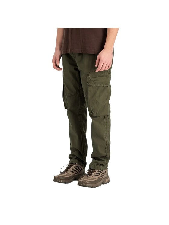 Alpha Industries Alpha Industries Spodnie materiałowe AI.266203 Zielony Regular Fit