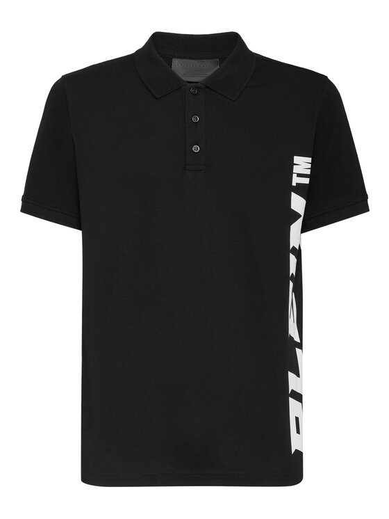 PHILIPP PLEIN PHILIPP PLEIN Polo 6277 Czarny Slim Fit