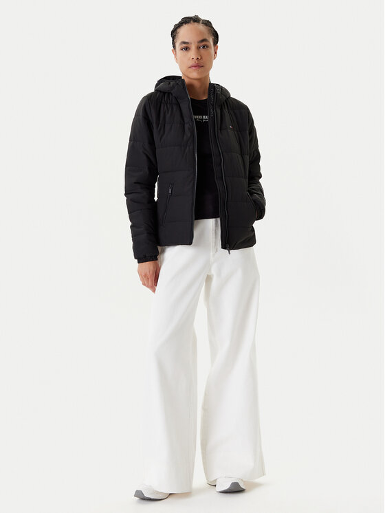Tommy Jeans Tommy Jeans Demisezoninė striukė DW0DW20959 Juoda Slim Fit