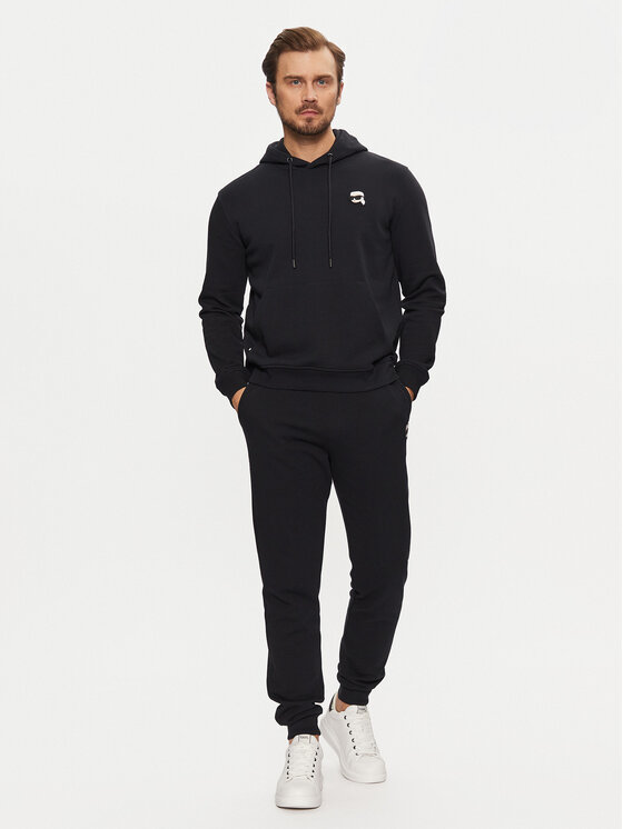 KARL LAGERFELD KARL LAGERFELD Mikina 705711 551900 Tmavomodrá Regular Fit