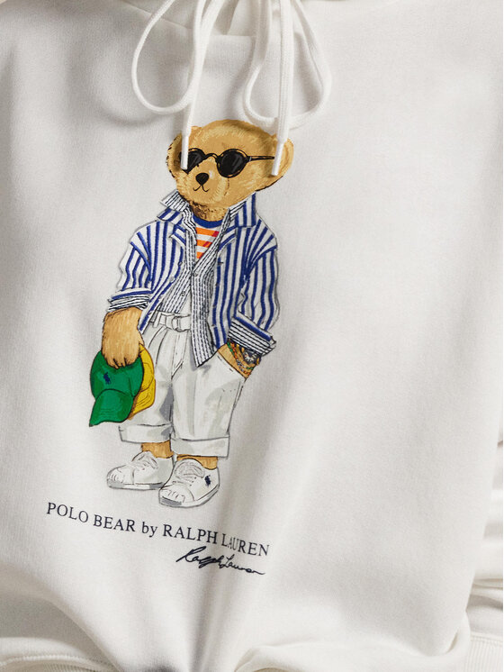 Polo Ralph Lauren Polo Ralph Lauren Sweatshirt 211959115001 Weiß Relaxed Fit