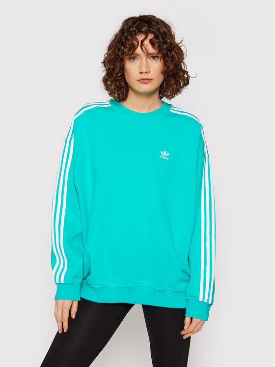 adidas Sweatshirt adicolor HB9471 Blau Relaxed Fit | Modivo.at