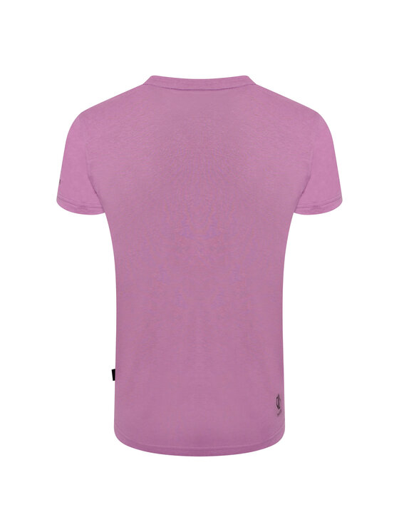 Dare2B Dare2B T-Shirt Go Beyond Fioletowy Comfortable Fit