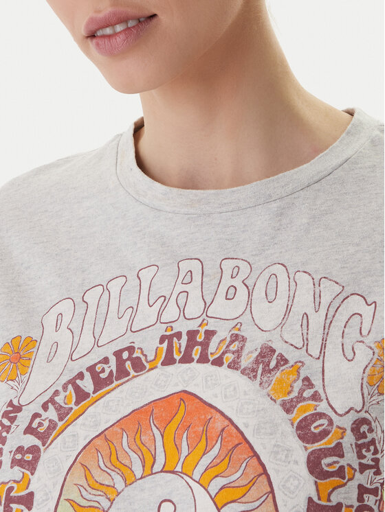 Billabong Billabong T-Shirt Surf Trip EBJZT00593 Šedá Loose Fit