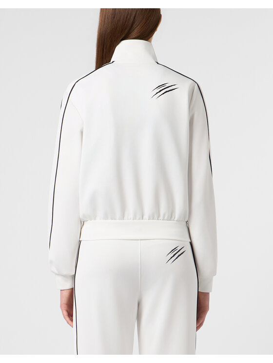 Plein Sport Plein Sport Kurtka do biegania 28958 Biały Jogger Fit