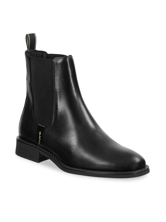 Gant Gant Kotníková obuv s elastickým prvkem 31551128 Černá