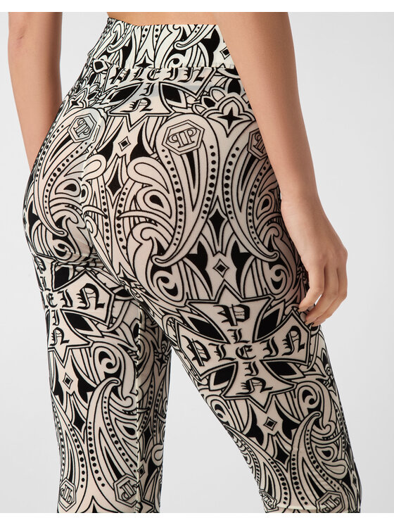 PHILIPP PLEIN PHILIPP PLEIN Leggings 26355 Crema