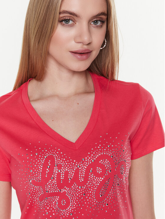 Liu Jo Liu Jo Тишърт WA3278 JS923 Розов Regular Fit